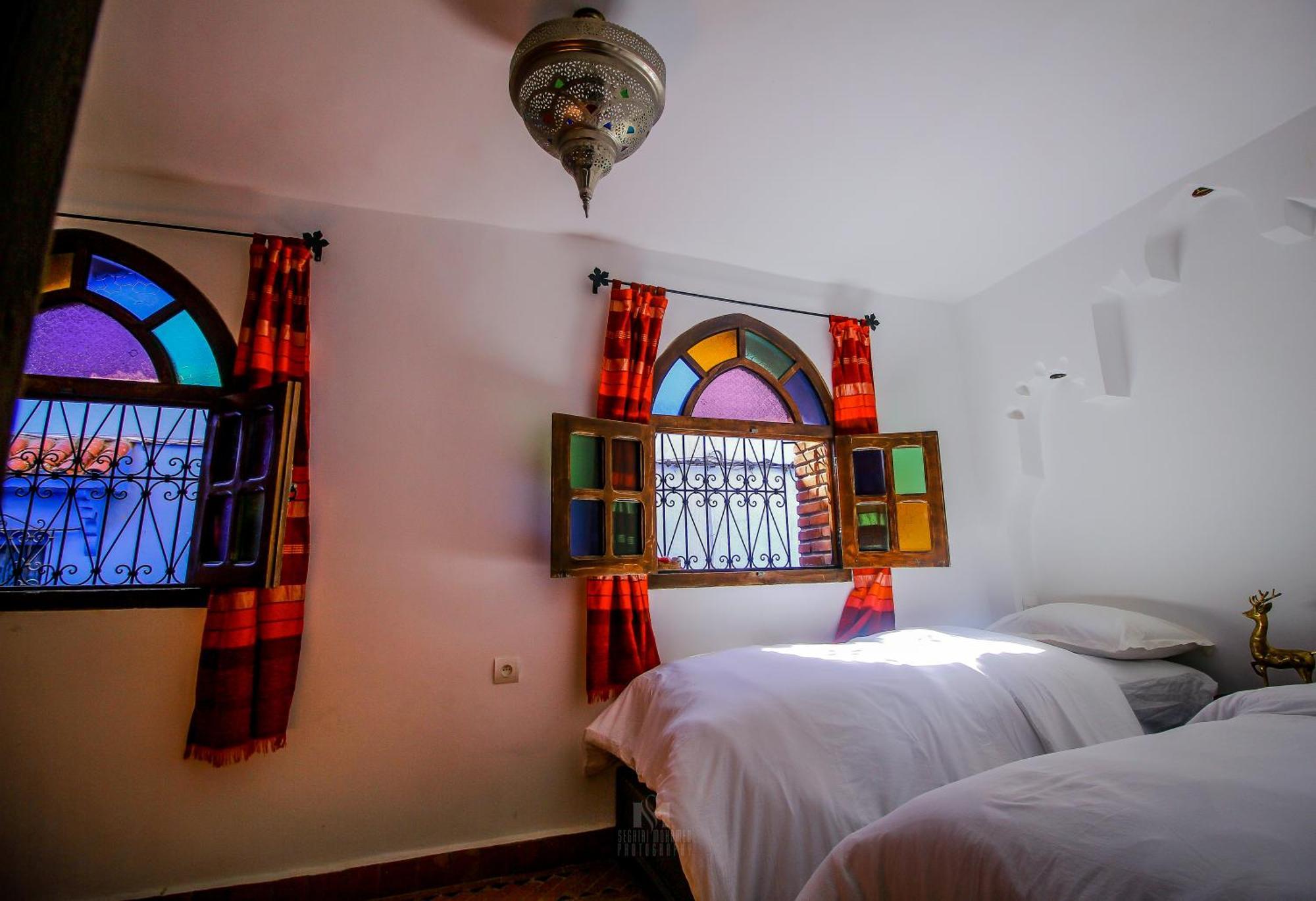 Hotel Riad Bab Mahruk Chefchaouen Esterno foto