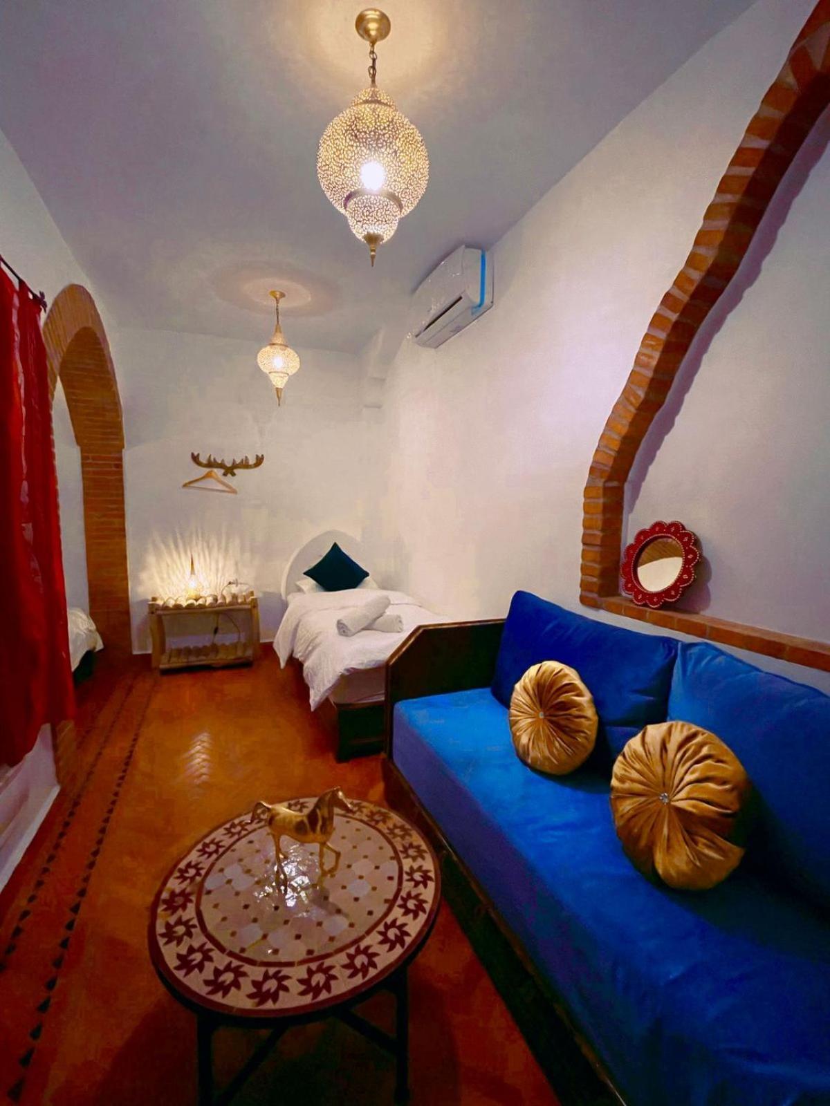 Hotel Riad Bab Mahruk Chefchaouen Esterno foto