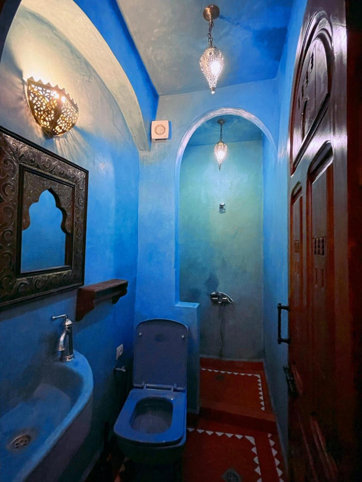 Hotel Riad Bab Mahruk Chefchaouen Esterno foto