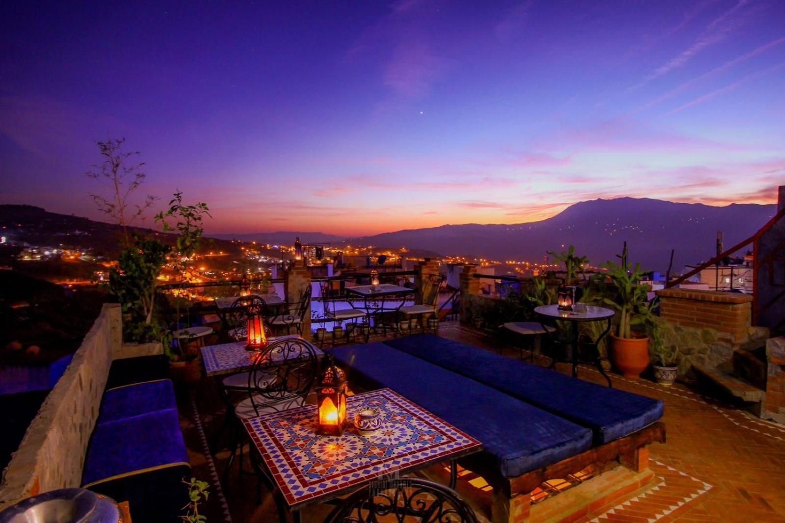Hotel Riad Bab Mahruk Chefchaouen Esterno foto