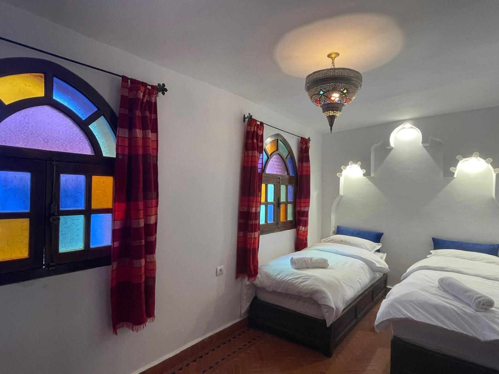 Hotel Riad Bab Mahruk Chefchaouen Esterno foto