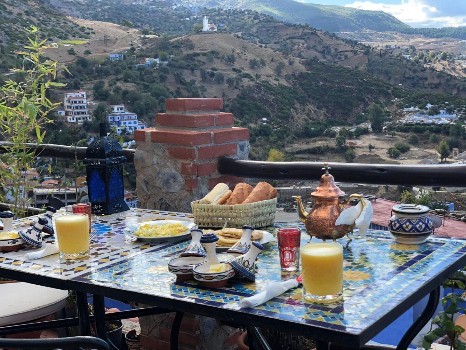 Hotel Riad Bab Mahruk Chefchaouen Esterno foto