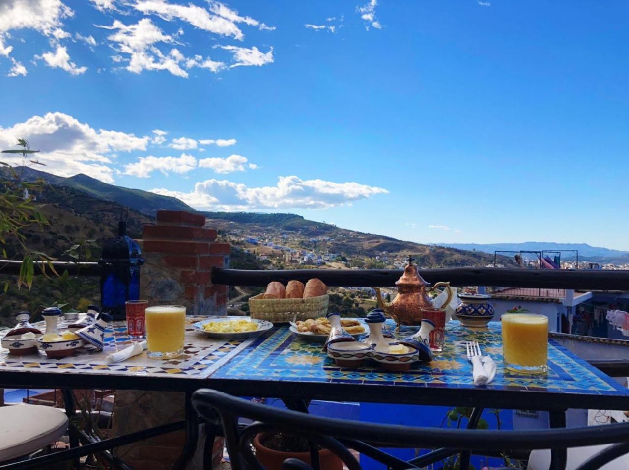 Hotel Riad Bab Mahruk Chefchaouen Esterno foto